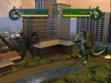 Godzilla - Kaijuu Dairantou - Chikyuu Saishuu Kessen (Japan) screen shot game playing